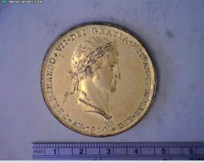 Medalla Ciudad de México. El Arzobispo (1814)