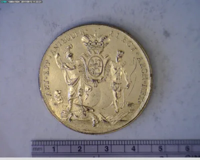 Medalla Ciudad de México. El Arzobispo (1814)