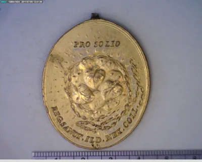 Medalla Ciudad de México. El Colegio de San Ildefonso (1808)