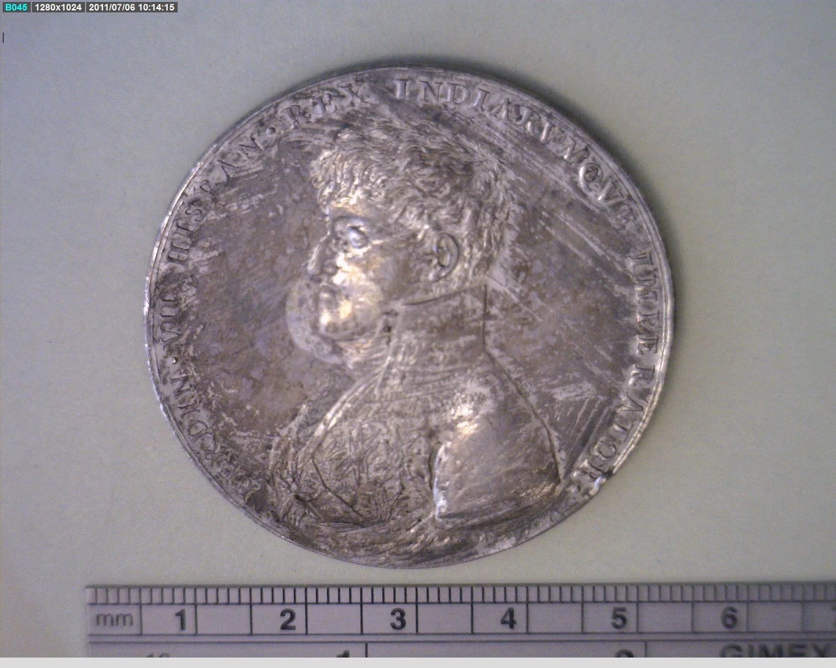 Medalla Ciudad de México. El Seminario Tridentino (1809) (anverso)