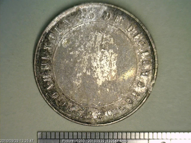 Medalla Coahuixtla (1880) (anverso)