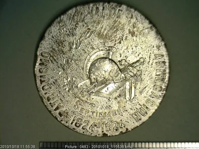 Medalla Colegio Militar. 100 Aniversario (1924)