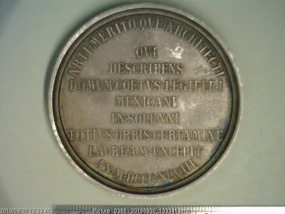 Medalla Concurso de Arquitectura (1898)