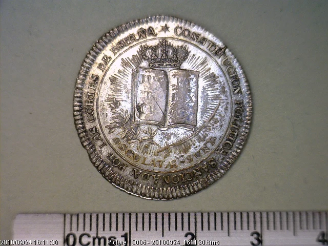 Medalla Constitución de 1812 (1812) (anverso)