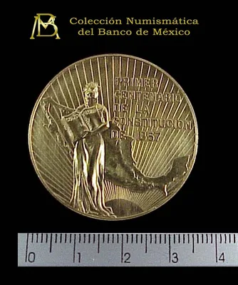 Medalla Constitución de 1857. Primer Centenario (1957)
