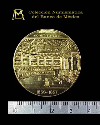 Medalla Constitución de 1857. Primer Centenario (1957)
