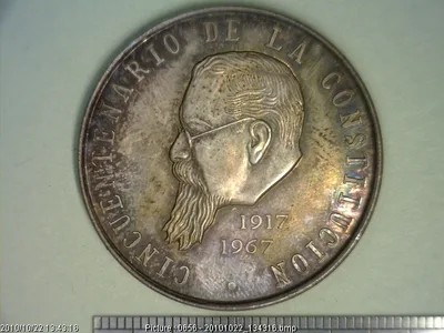 Medalla Constitución de 1917. 50 Aniversario (1967)