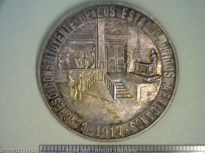 Medalla Constitución de 1917. 50 Aniversario (1967)