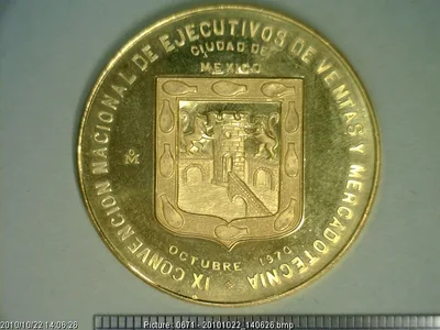 Medalla Convención de Ejecutivos de Ventas y Mercadotecnia (1970)
