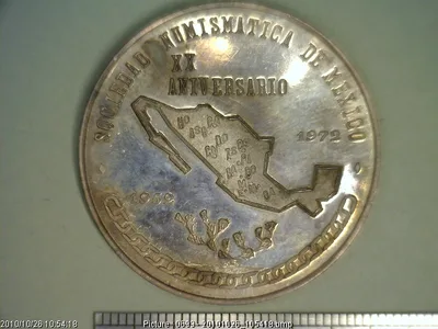 Medalla Convención Nacional de Numismática (1972)