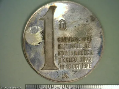 Medalla Convención Nacional de Numismática (1972)