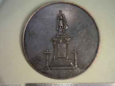 Medalla Cristóbal Colón. Junta Colombina de México (1892)