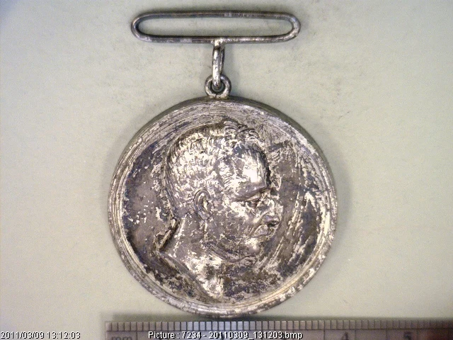 Medalla Defensa de Guadalajara. El Estado de Jalisco (1873) (anverso)