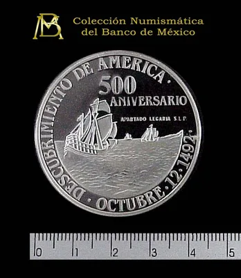 Medalla Descubrimiento de América. 500 Aniversario (1992)