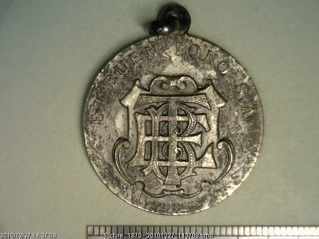 Medalla El Buen Tono, S.A (anverso)