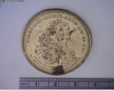 Medalla El caballito, chico (1796)