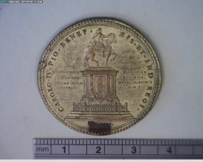 Medalla El caballito, chico (1796)