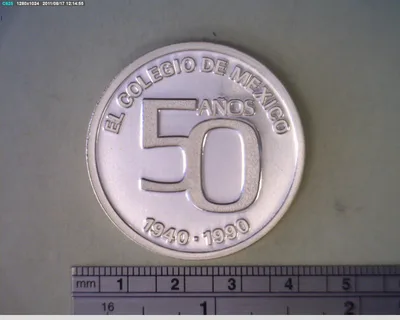 Medalla El Colegio de México. 50 Aniversario (1990)