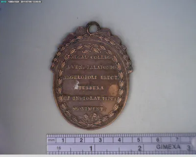 Medalla El Colegio Palafoxio (1809)