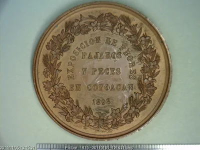 Medalla Exposición de flores (1898)
