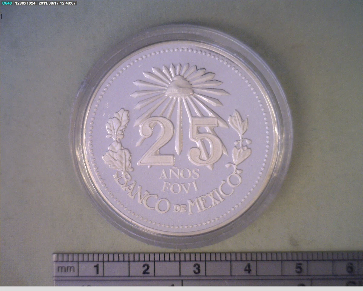 Medalla Fondo a la vivienda. 25 Aniversario (1988) (anverso)
