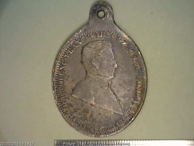 Medalla Francisco García (1844) (anverso)