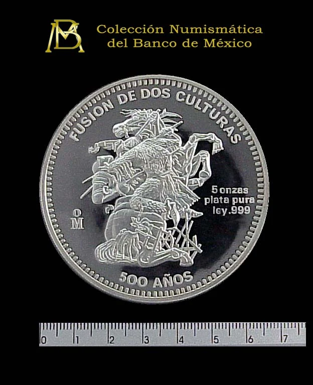 Medalla Fusión de dos culturas (anverso)