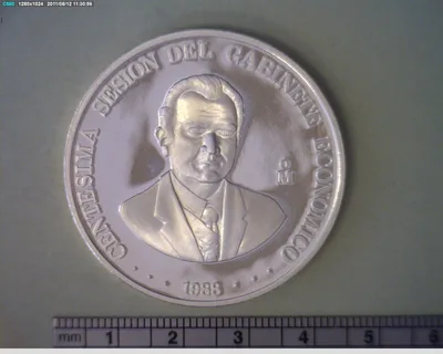 Medalla Gabinete Económico. Centésima sesión (1988)
