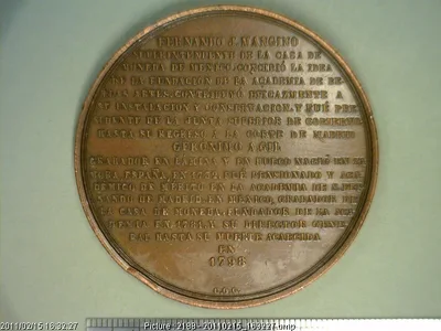 Medalla Gerónimo A. Gil y Fernando Mangino. La Escuela de Bella (1881)