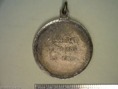 Medalla Gral. Ignacio Zaragoza. Sociedad Ignacio Zaragoza (1870)