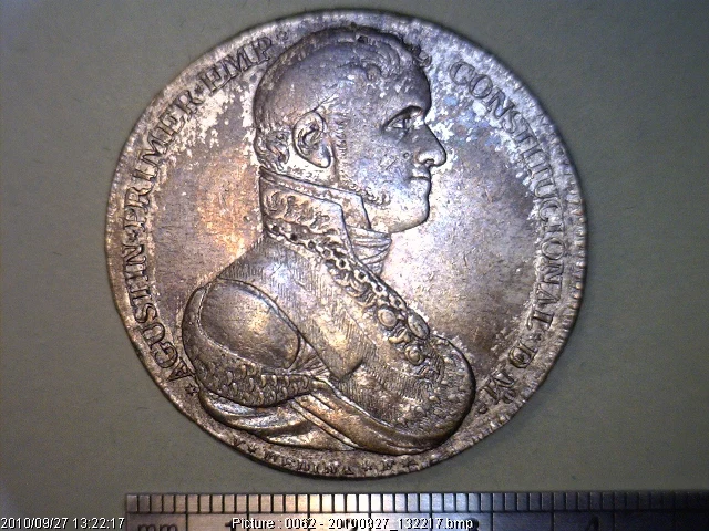 Medalla Guadalajara. El Consulado (1822) (anverso)