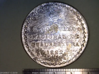 Medalla Guadalajara. El Consulado (1822)