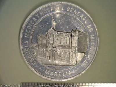 Medalla Hospital General de Michoacán (1901)