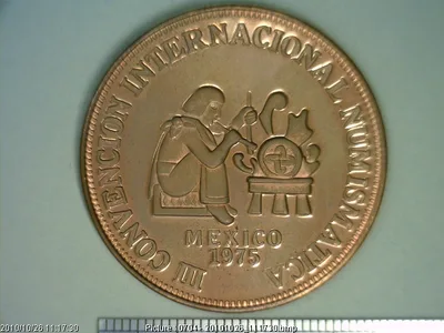 Medalla III Convención Internacional Numismática (1975)