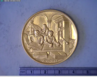 Medalla Imprenta. 400 Aniversario (1939)