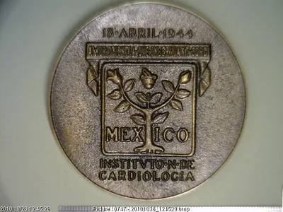 Medalla Instituto Nacional de Cardiología (1976)