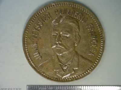 Medalla Juan Veyssier Panadería Francesa