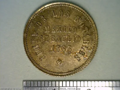 Medalla Junta de los notables (1863)