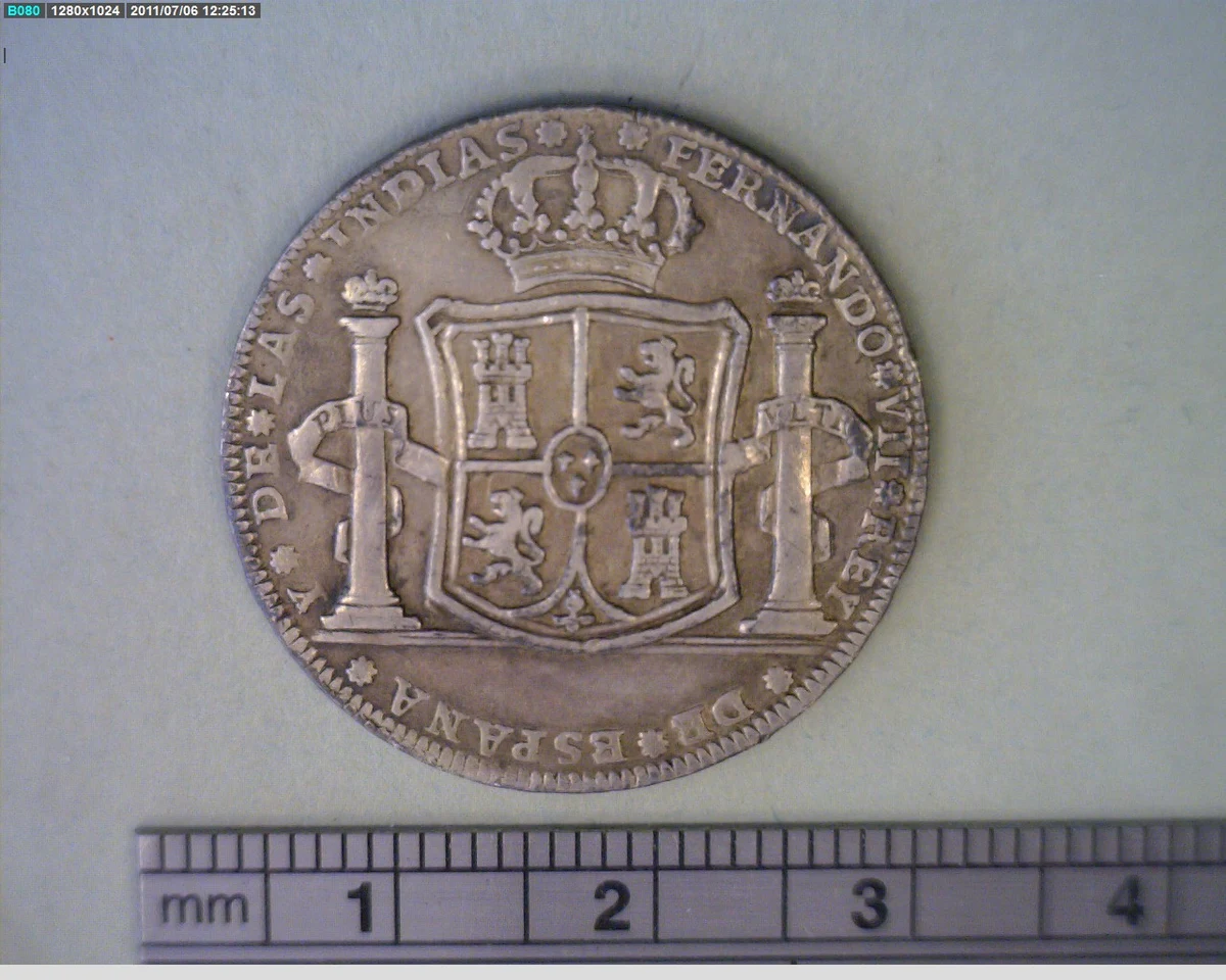 Medalla La capital de Nuevo Santander (1809) (anverso)