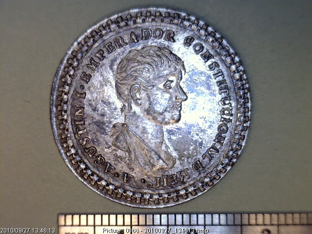 Medalla La Muy Noble Ciudad de Oaxaca (1822) (anverso)
