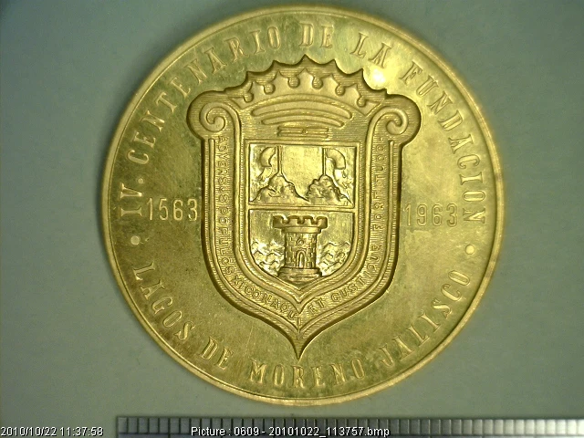 Medalla Lagos Moreno (1963) (anverso)