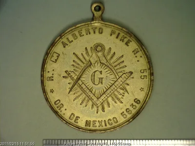 Medalla Logia Alberto Pike
