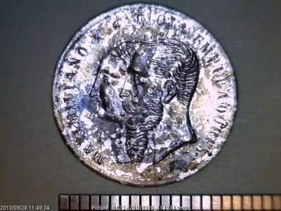 Medalla Maximiliano y Carlota. Fantasía