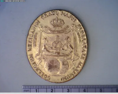 Medalla México. El Colegio Mexicano (1809)