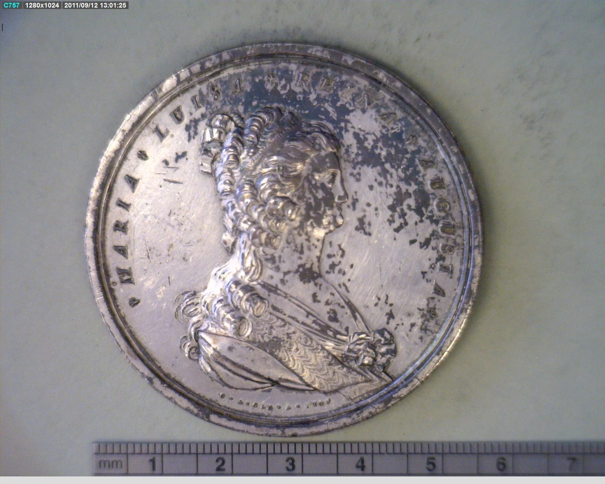 Medalla México. Real Orden de María Luisa (1793) (anverso)