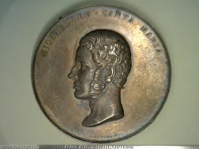 Medalla Michael de Santa María. Pacto Interamericano (1836)