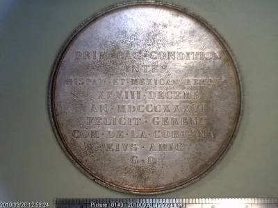 Medalla Michael de Santa María. Pacto Interamericano (1836)