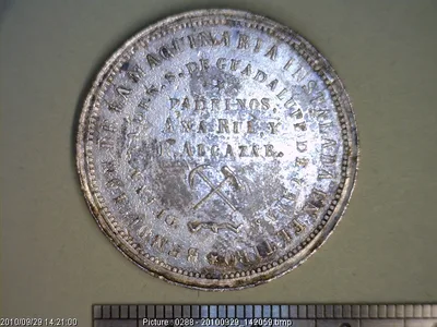 Medalla Mina de Cata (1886)