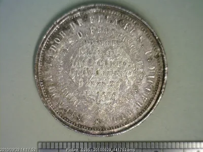 Medalla Mina de Cata (1886)