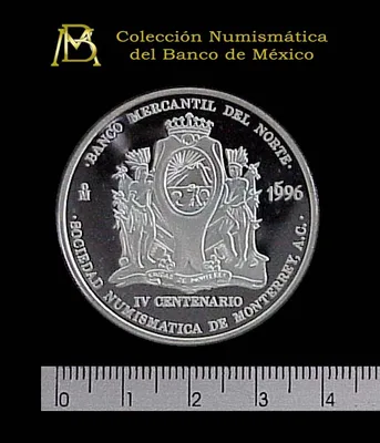 Medalla Monterrey. 400 Aniversario (1996)